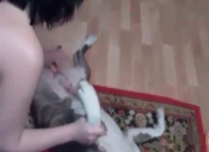 Watch that cock get harder and harder