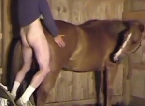 Legit zoo porn with a hot blonde who takes it