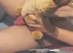 Dude gets kind of crazy with his zoo XXX lust